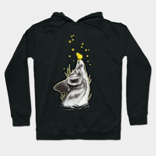 The charcoal fox (Asphait version) Hoodie